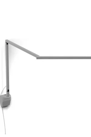 Z-Bar Mini Gen 4 Wall Mount Desk Lamp Wall Light in Silver No Minimum Order